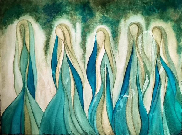 Tillsammans 36x42. Finns som Fine art print