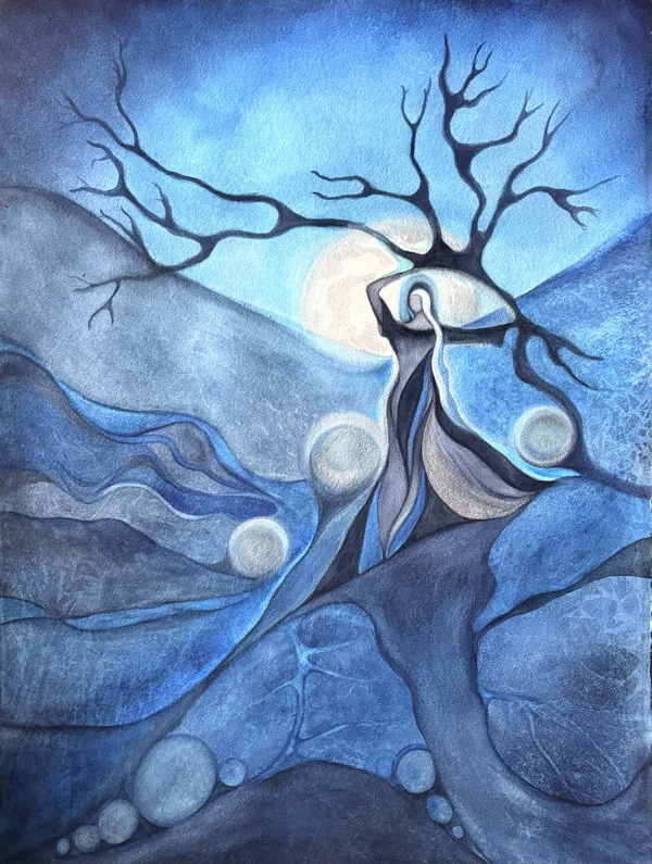 Inanna 55x75 cm