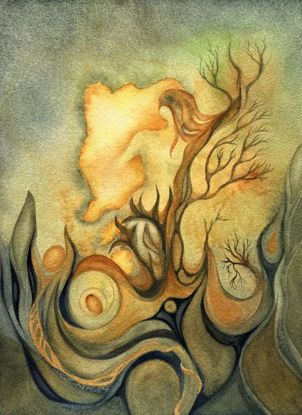 En reva i tiden 30 x 40 cm