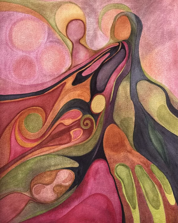 Relation 36x48 cm