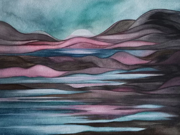 Skymning. Finns som Fine art print