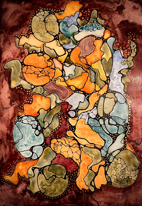 Vindlingar 46 x 64 (stenpapper)